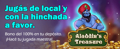 Tu suerte comienza acá banner